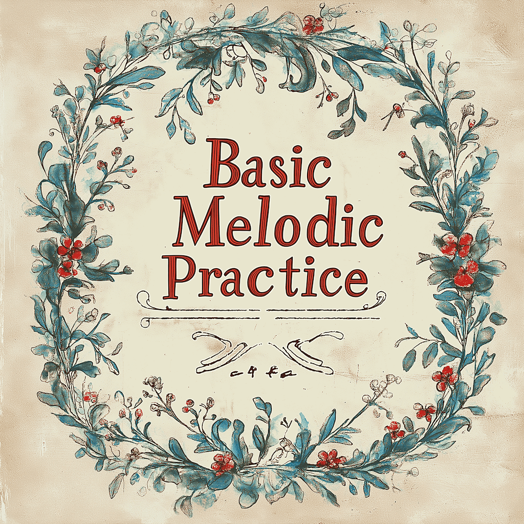 How to Write a Melody - Basic Melodic Practice Course
