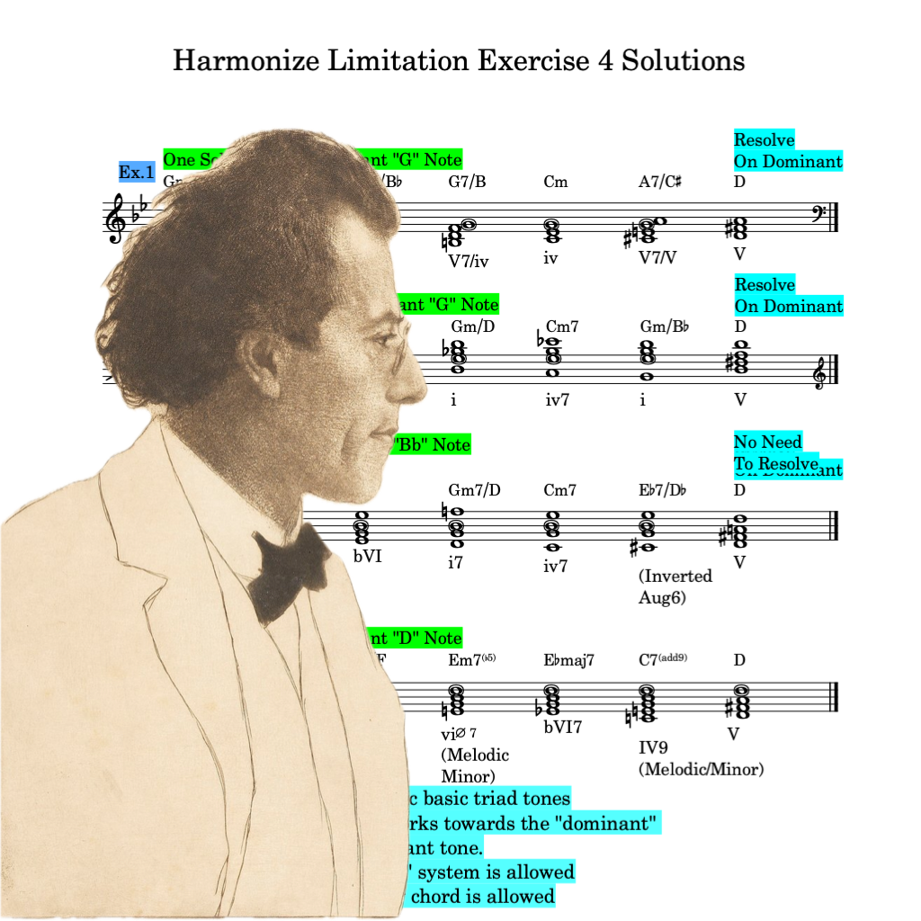 Limitation Harmony Exercise