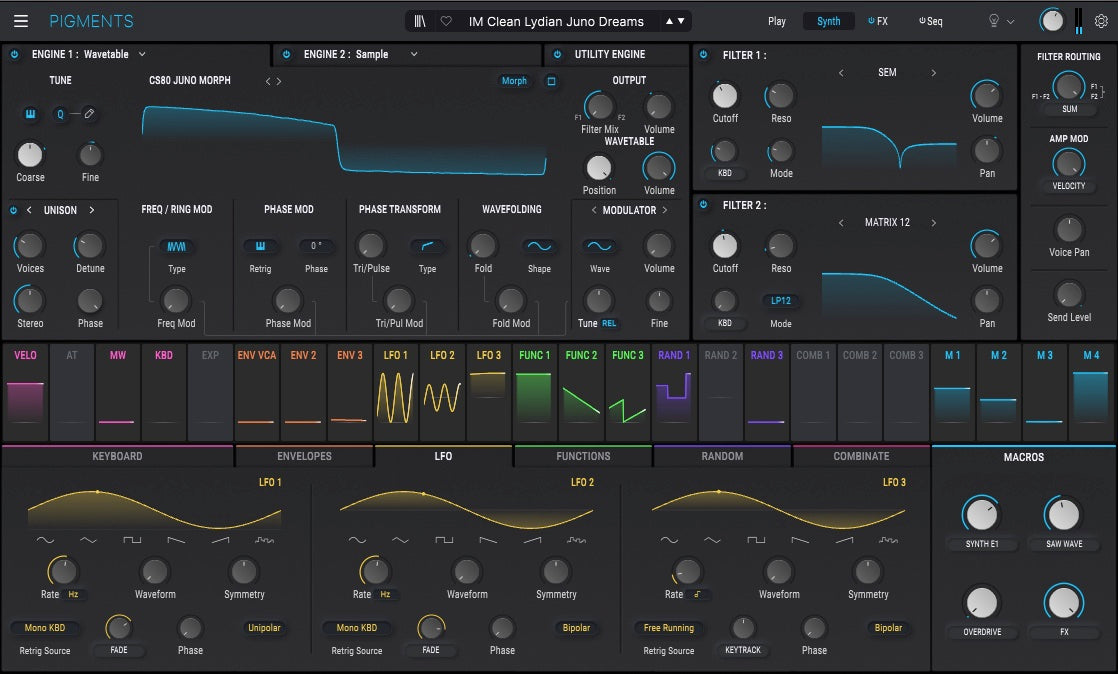 Announcing Instant Moods Vol. 2 - Elevate Your Soundtracks with New Pigments Cinematic Presets
