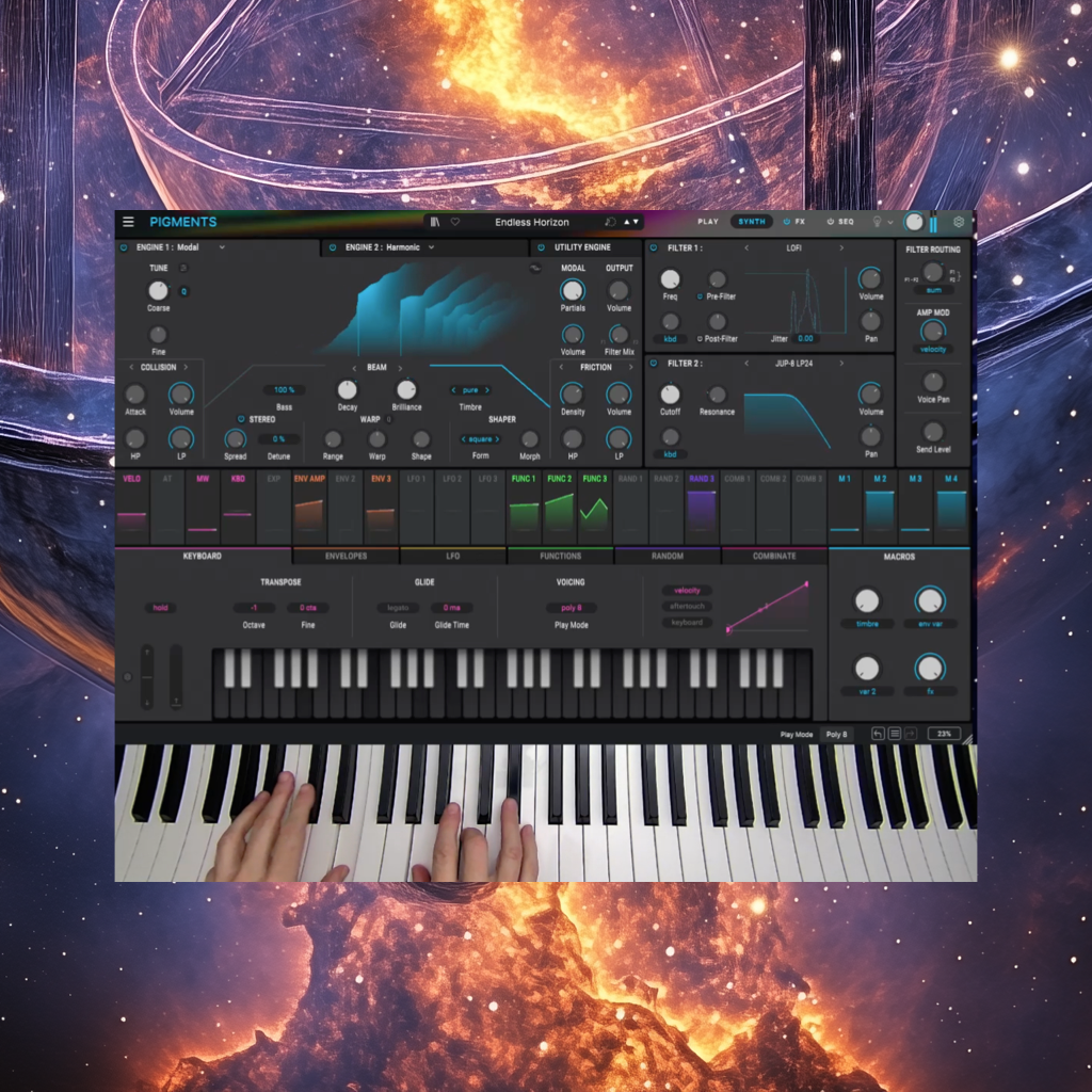 Cinematic Celestial Echos - Pigments Sound Bank