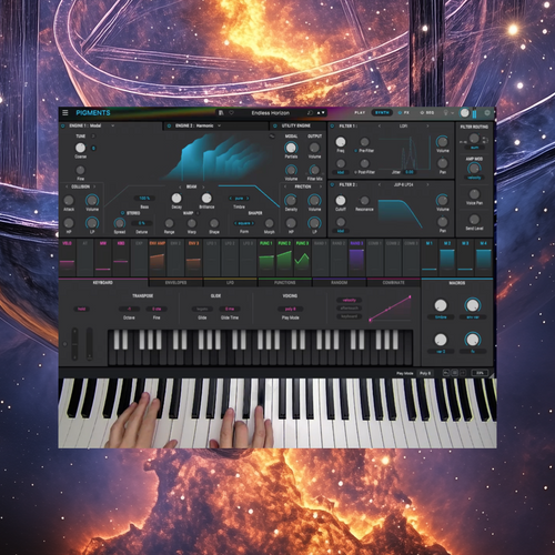 Cinematic Celestial Echos - Pigments Sound Bank