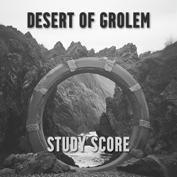 Desert of Grolem Study Score Sci-Fi Orchestration